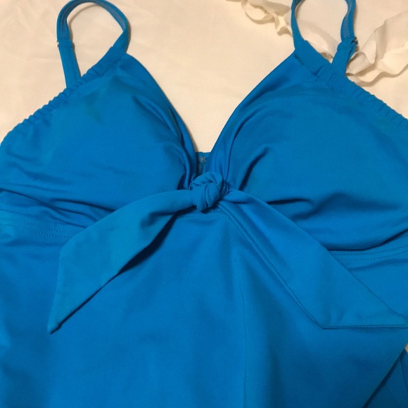 Turquoise one piece - Picture 2 of 6